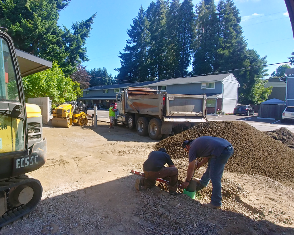 Utilities, Pipe, Sewer, 3 Point Contracting