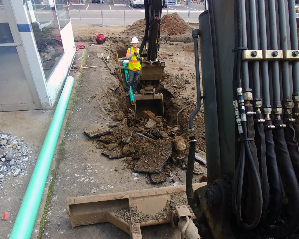 Earthwork, Utilities, 3 Point Contracting
